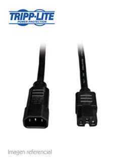 Cable de Poder Tripp-Lite P018-006, C14 a C15,