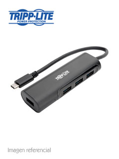 Hub USB Type-C, porttil Tripp-Lite U460-004-4AB,