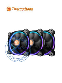 Fan Thermaltake Riing 12 LED RGB, 12 CM, pack