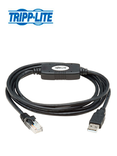 Cable de consola rollover de USB-A a RJ45 (M/M)