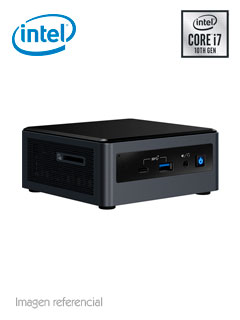 Mini Barebone Intel NUC10I7FNH1, Intel Core
