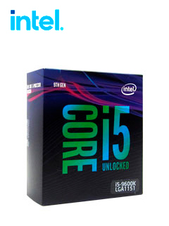 Procesador Intel Core i5-9600K, 3.70 GHz, 9 MB