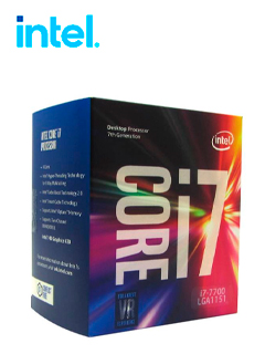 Procesador Intel Core i7-7700, 3.60 GHz, 8 MB