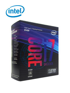 Procesador Intel Core i7-8700K, 3.70 GHz, 12 MB