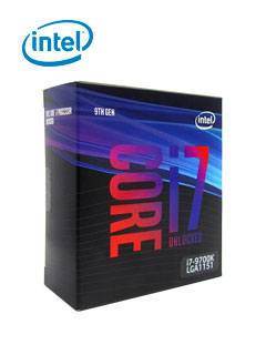 Procesador Intel Core i7-9700K, 3.60 GHz, 12 MB