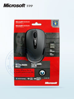 Mouse ptico inalmbrico Microsoft Mobile 3500,