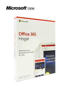Microsoft Office 365 - Hogar - 64 Bits - Espaol,