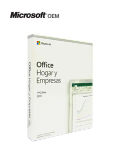 Microsoft Office Hogar y Empresas 2019, 1 PC,