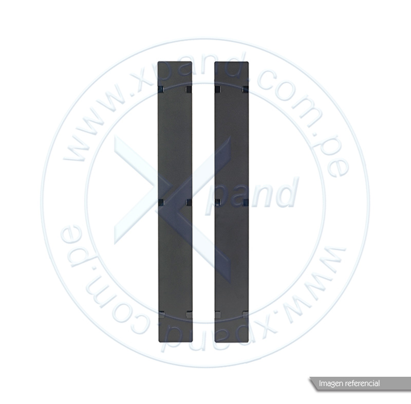 Imagen: Tapas con bisagras APC AR7586, 2 piezas, para organizador vertical de cables, 45U.