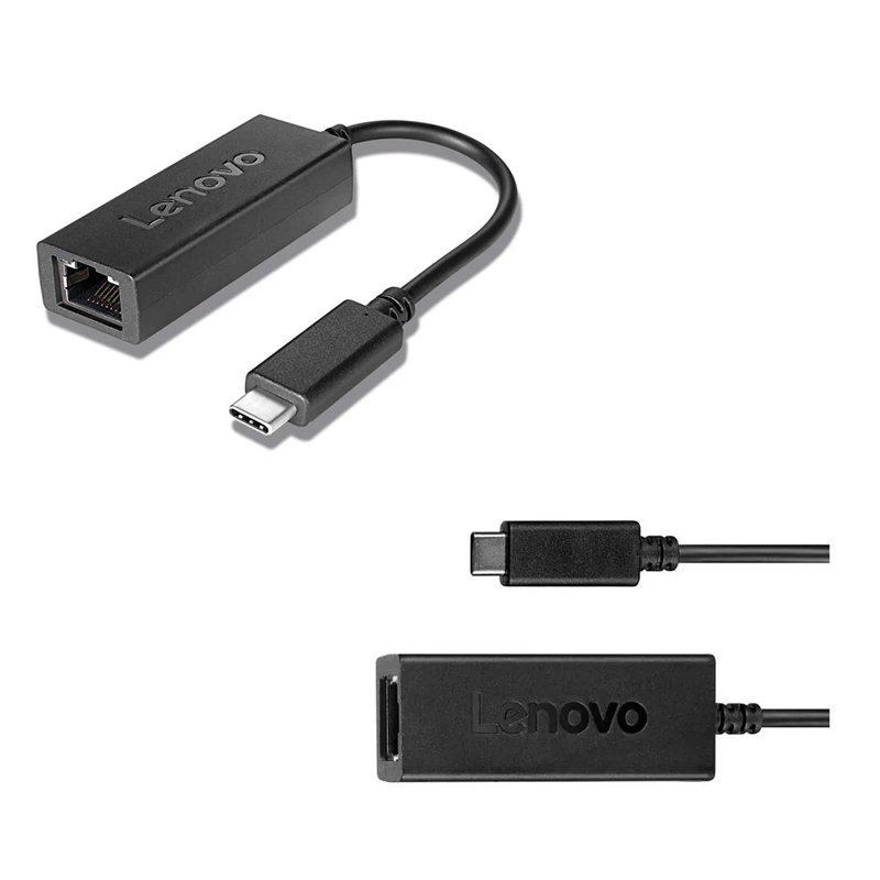 Imagen: Adaptador Lenovo USB-C a Ethernet (Conector RJ-45)