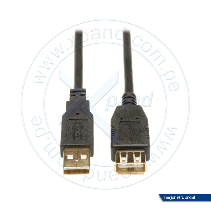 Imagen: Cable Extensin Tripp-Lite U024-006, USB 2.0 de Alta Velocidad (A M/H), 1.83 mts.