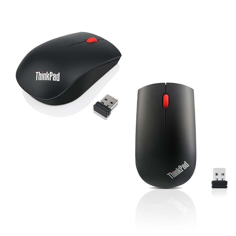 Imagen: Mouse Lenovo Thinkpad Inalambrico con Receptor USB Tipo-A, Color Negro