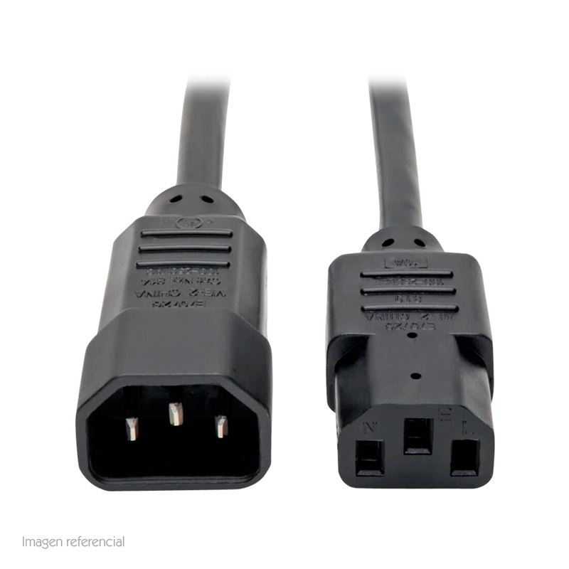 Imagen: Cable de Alimentacin Tripp-Lite P004-003 para PDU, C13 a C14, 10A, 250V, 18 AWG, 91.4 cm
