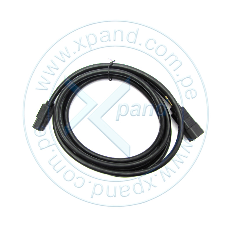 Imagen: Cable poder de Extensin Tripp-Lite P005-010, 250V,15A, 14AWG, C14 a C13, 3.05 mts.