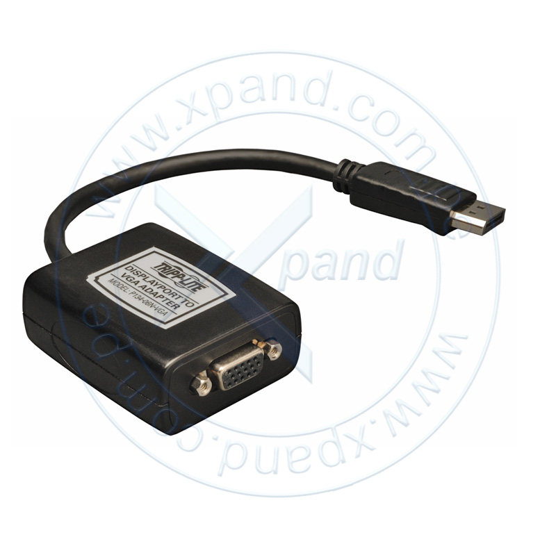 Imagen: Adaptador DisplayPort a VGA TRIPP-LITE P134-06N-VGA, 1920 x1200 /1080p, 15.24 cm.