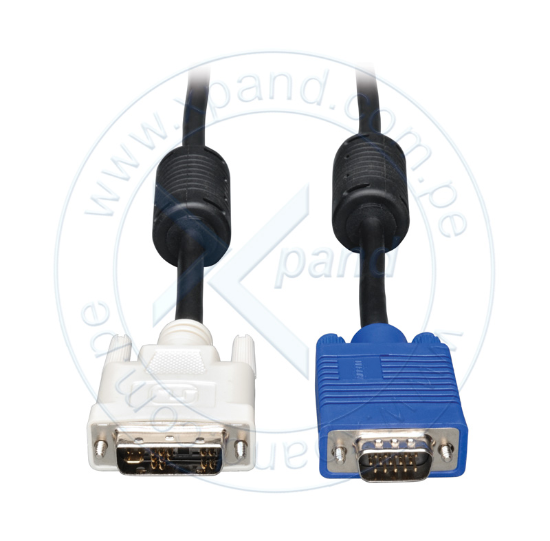 Imagen: Cable para monitor DVI a VGA TRIPP-LITE P556-006, de alta resolucin, 1.83 mts.