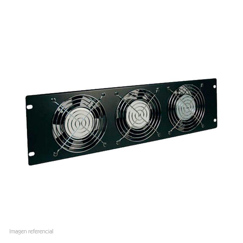 Imagen: Panel de ventilacin Tripp-Lite SmartTrack Series SRXFAN3U, 3 Fan de 4", 220V, 3U.