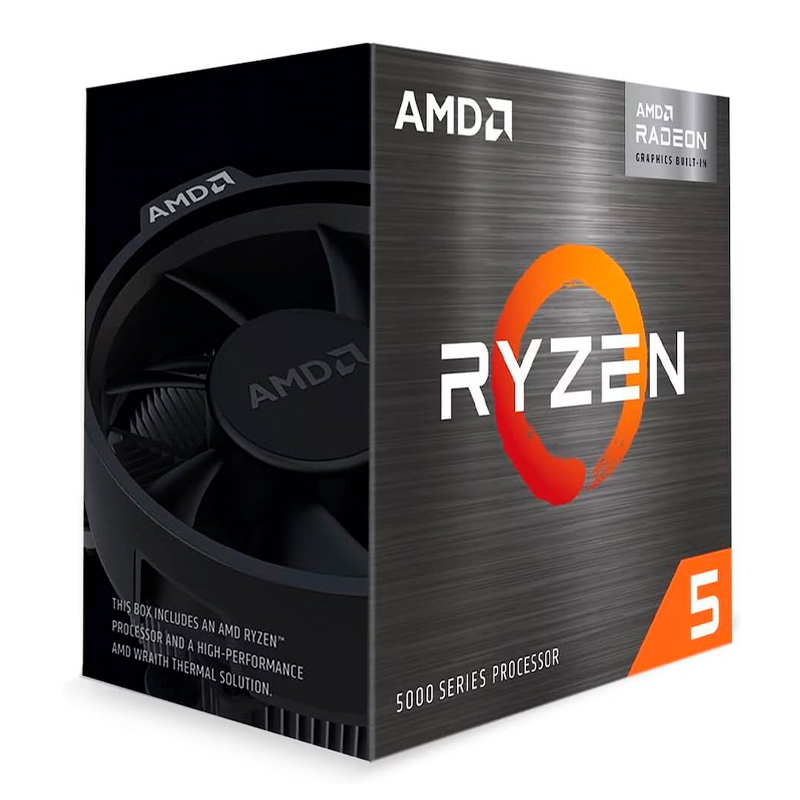 Imagen: Procesador AMD Ryzen 5 5600GT, 3.60 / 4.60 GHz, 16MB L3, 6 Core, AM4, 7nm, 65W.