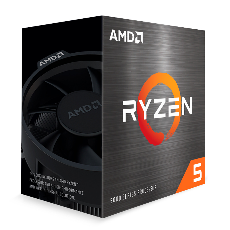 Imagen: Procesador AMD Ryzen 5 5600X, 3.70GHz, 32MB L3, 6 Core, AM4, 7nm, 65W.