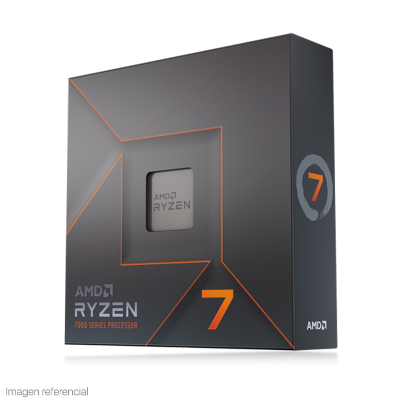 Imagen: Procesador AMD Ryzen 7 7700X 4.5/5.4GHz, 32MB L3, 8-Core, AM5, 105W.