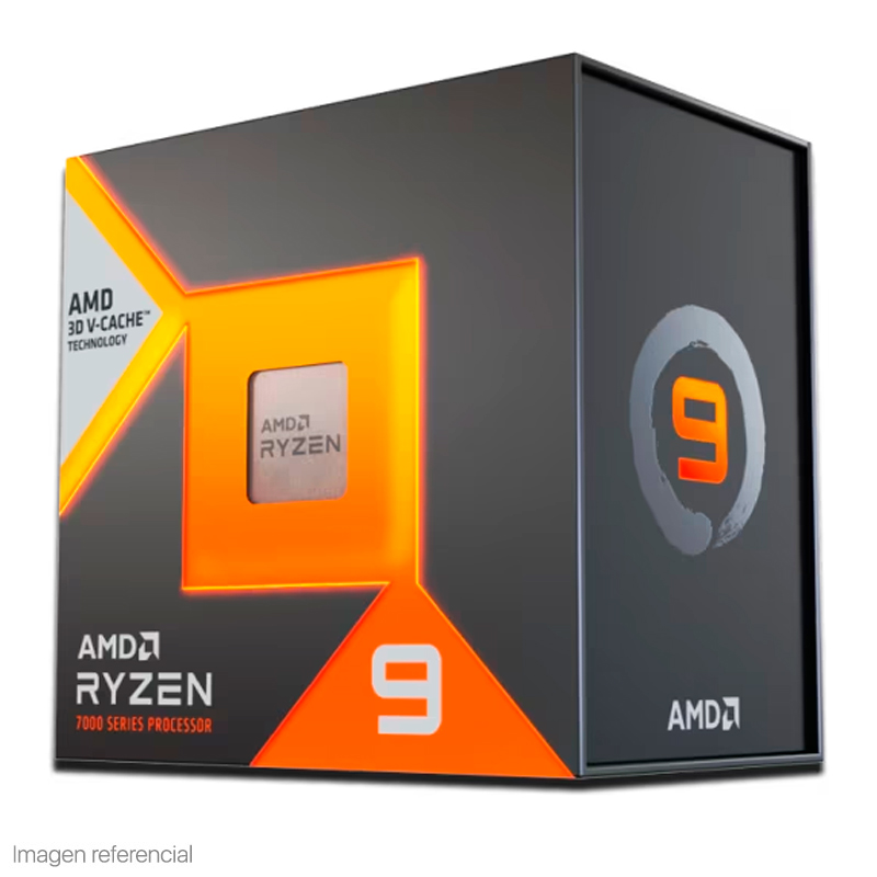 Imagen: Procesador AMD Ryzen 9 7950X3D 4.2/5.7GHz, 128MB L3, 16-Cores, Socket AM5, 120W.