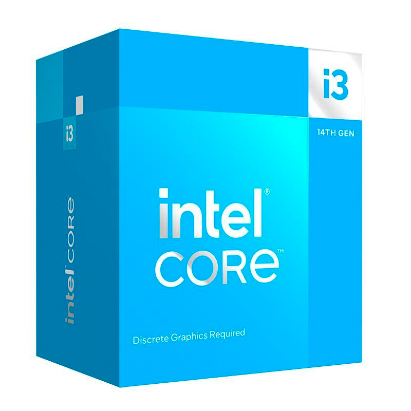 Imagen: Procesador Intel Core i3-14100F 3.50/4.70GHz, 12 MB Intel Smart Cach, LGA1700, 58W/110W