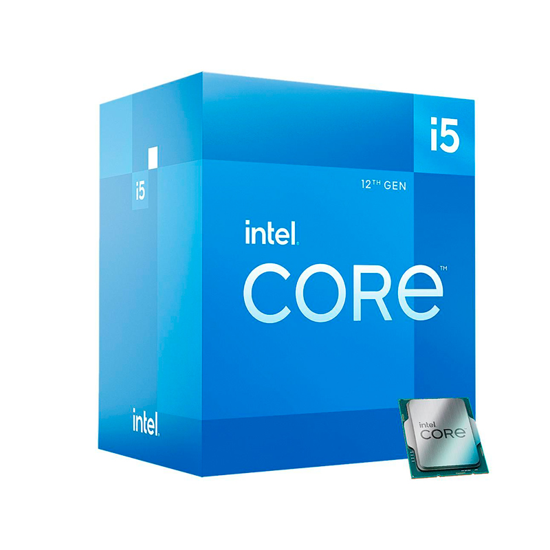 Imagen: Procesador Intel Core i5-12400, 2.50/4.40GHz 18MB SmartCach, LGA1700, 117W, Intel 7(10nm)