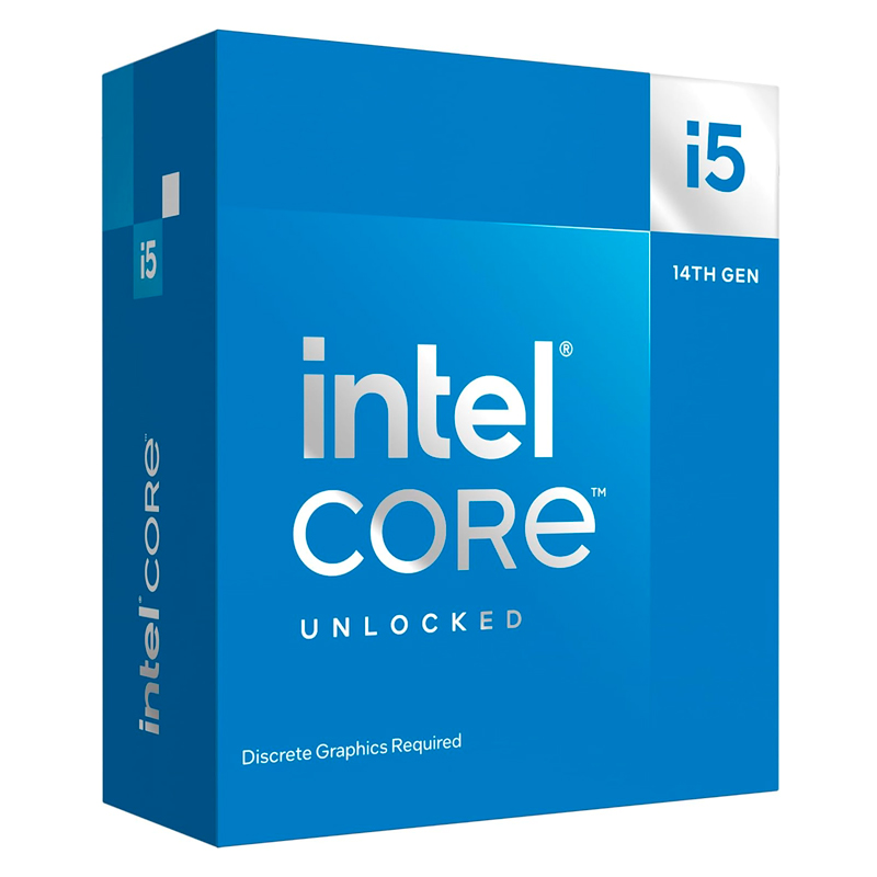 Imagen: Procesador Intel Core i5-14600KF 3.50/5.30GHz, 24 MB Intel Smart Cach, LGA1700, 125W/181W