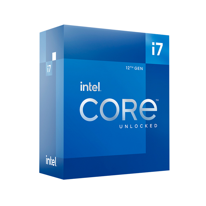 Imagen: Procesador Intel Core i7-12700KF 3.60 / 5.00GHz, 25MB Cach L3, LGA1700, 125W, 10 nm.
