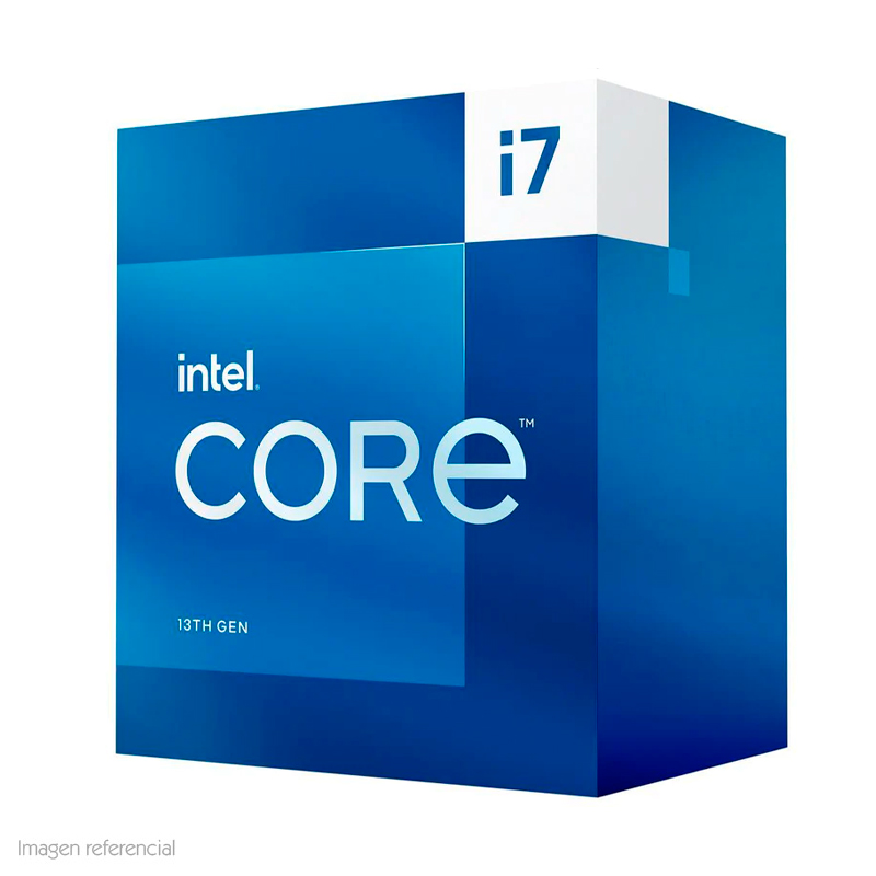 Imagen: Procesador Intel Core i7-13700 2.10/5.20GHz 30MB SmartCach LGA1700, 65W, Intel 7(10nm)