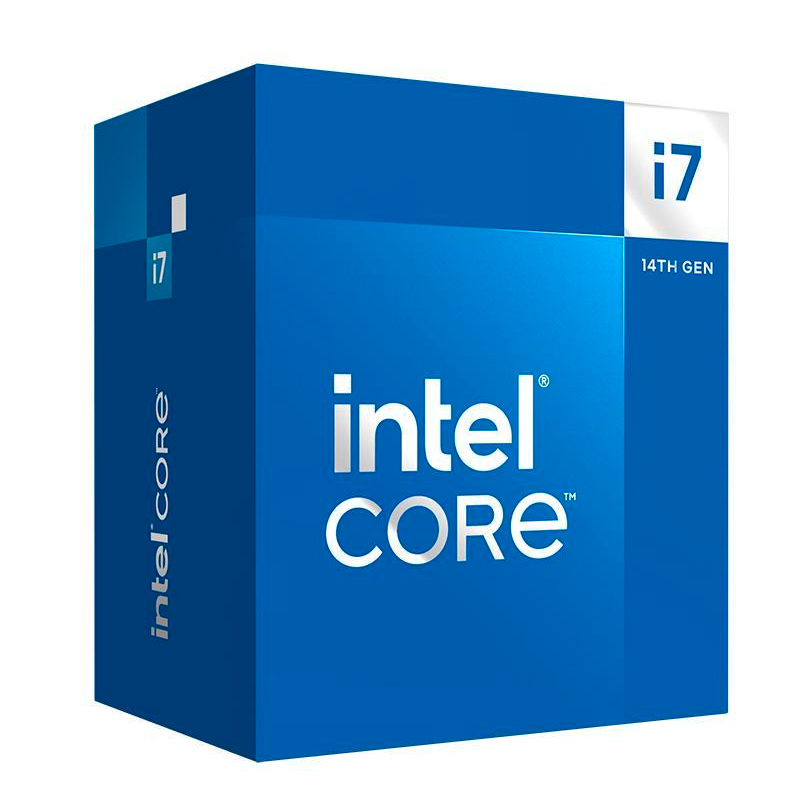 Imagen: Procesador Intel Core i7-14700 2.10/5.40GHz, 33 MB Intel Smart Cach, LGA1700, 65W/219W