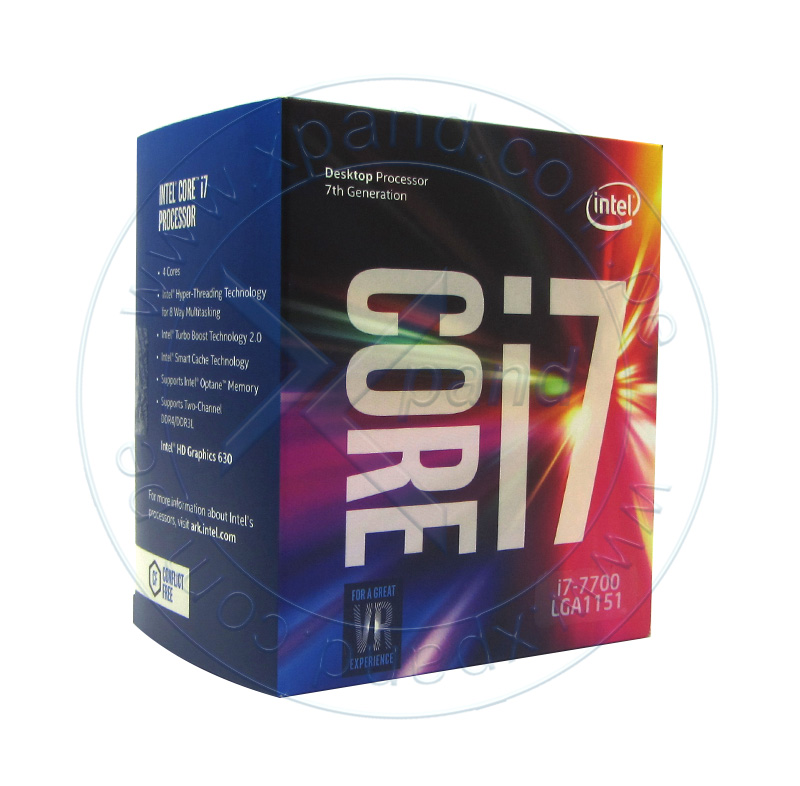 Imagen: Procesador Intel Core i7-7700, 3.60 GHz, 8 MB Caché L3, LGA1151, 65W, tecnología 14 nm.