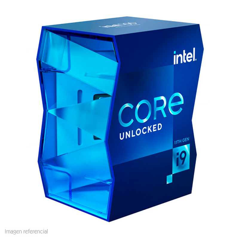 Imagen: Procesador Intel Core i9-11900K 3.50 / 5.30 GHz, 16 MB Cach L3, LGA1200, 125W, 14 nm.