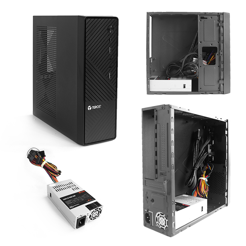 Imagen: Case Teros TE1041, Slim, 250W, USB 3.0 x 2, Audio HD