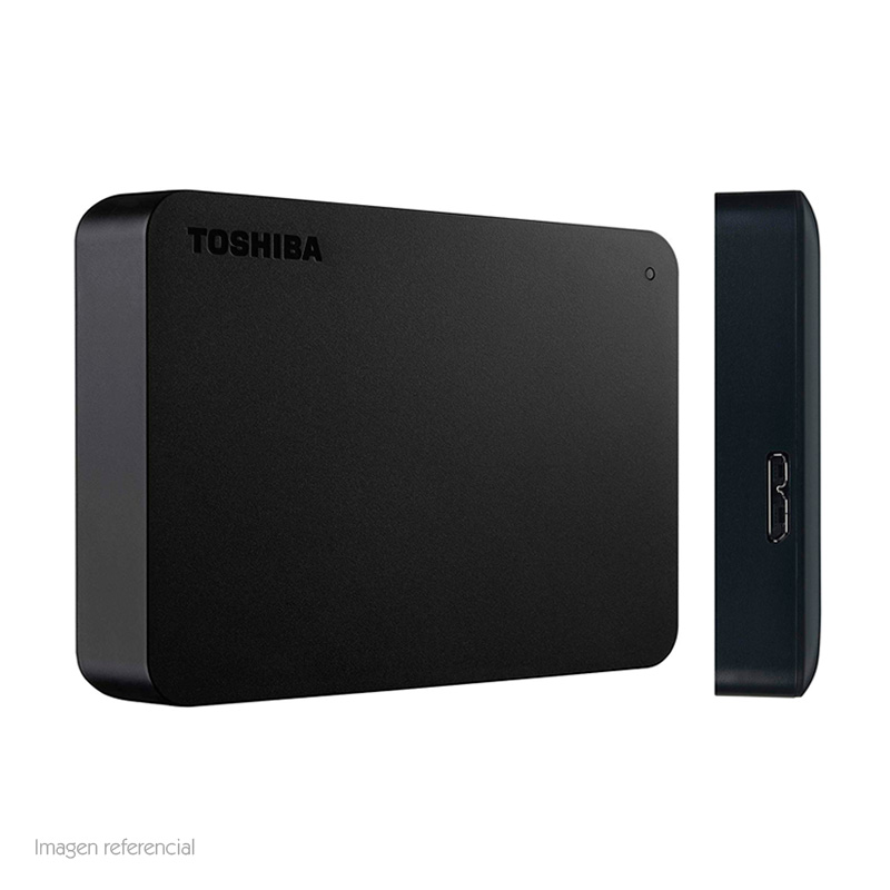 Imagen: Disco duro externo Toshiba Canvio Basics, 4TB, USB 3.0.