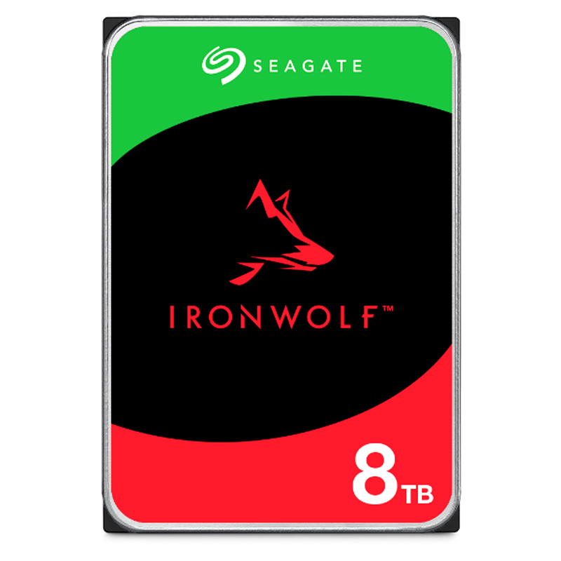 Imagen: Disco duro Seagate Ironwolf NAS ST8000VN004, 8TB, SATA 6Gb/s, 7200rpm, 256MB Cache, 3.5".