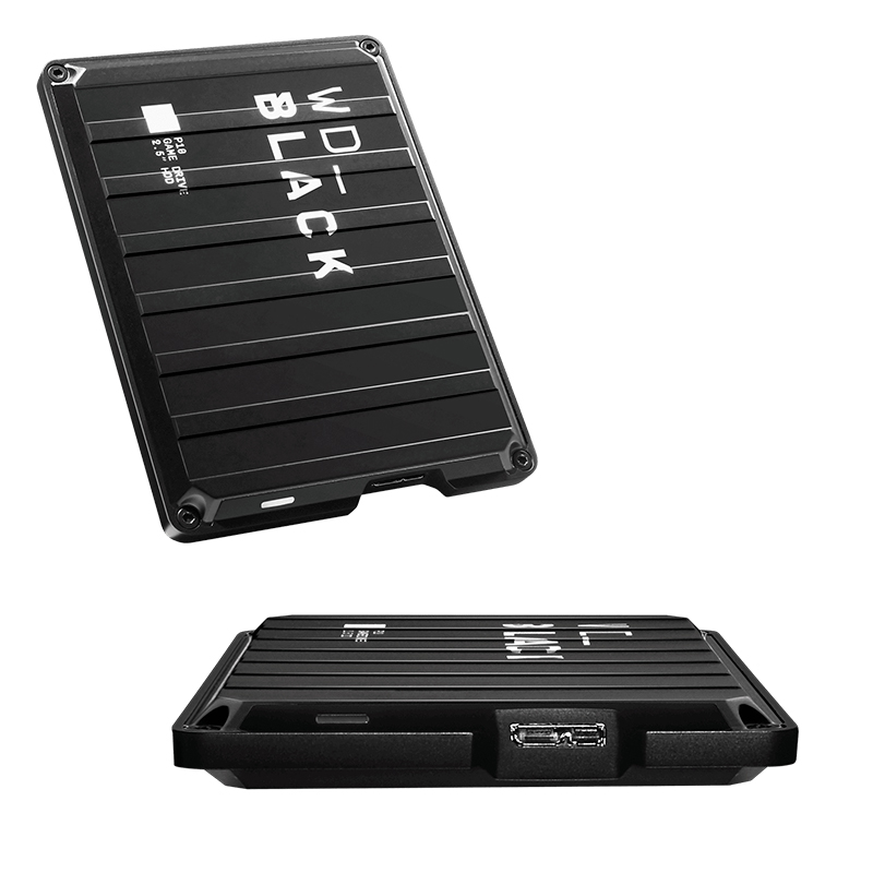 Imagen: Disco duro externo Western Digital Black P10 Game Drive, 2 TB, USB 3.2 Gen 1 hasta 5GB/s