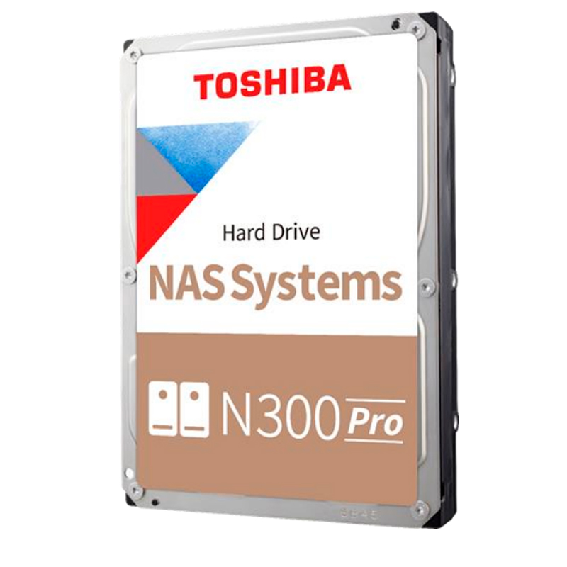 Imagen: Disco duro Toshiba N300 PRO NAS, 20TB, SATA 6.0Gb/s, 7200rpm, 512MB Cache, 3.5".