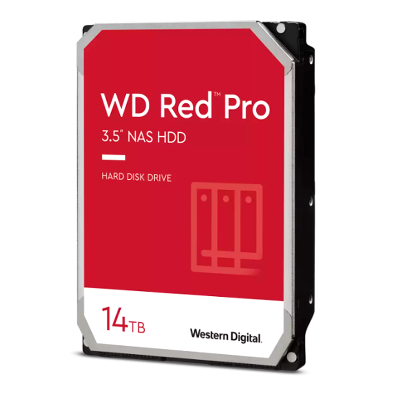 Imagen: Disco duro Western Digital Red Pro NAS, WD142KFGX 14TB SATA 6Gb/s 7200rpm 3.5" 512MB Cache