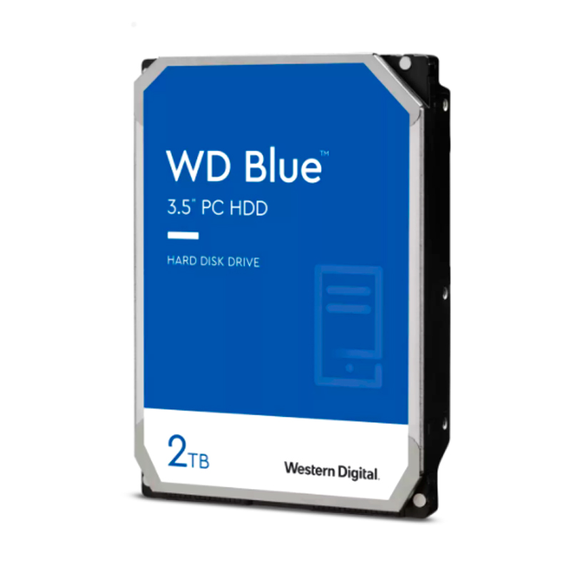 Imagen: Disco duro Western Digital Blue WD20EZBX, 2TB, SATA 6GB/s, 3.5" 7200rpm, Cache 256MB