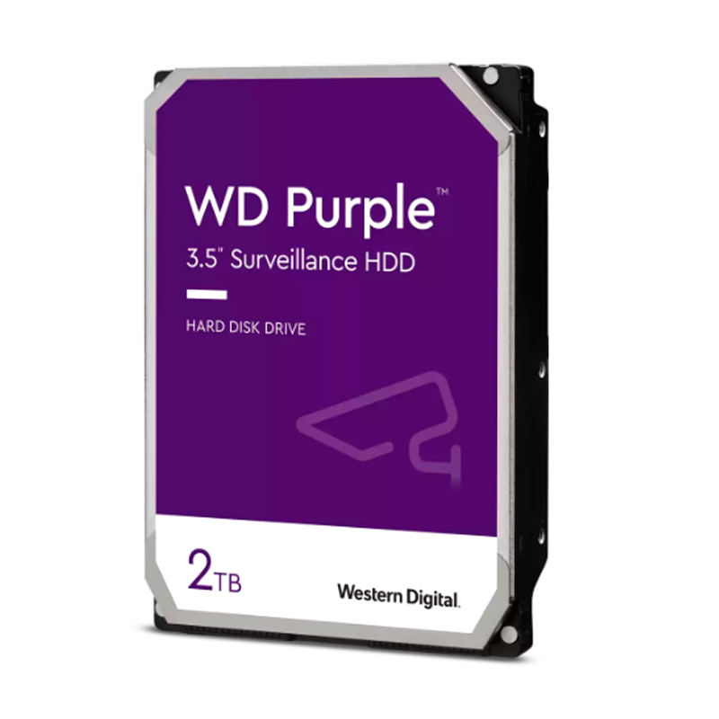 Imagen: Disco duro Western Digital WD Purple, 2TB, SATA 6.0 Gb/s, 64MB Cache, 5400 rpm, 3.5".