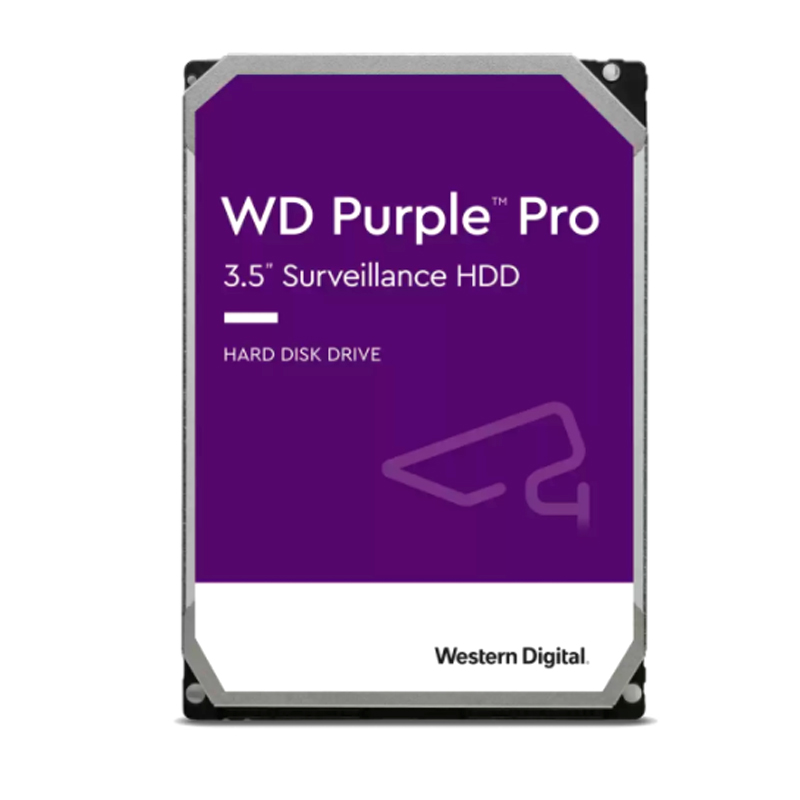 Imagen: Disco duro Western Digital Purple Pro WD8001PURP, 8TB, SATA, 7200rpm, 3.5", Cache 256MB