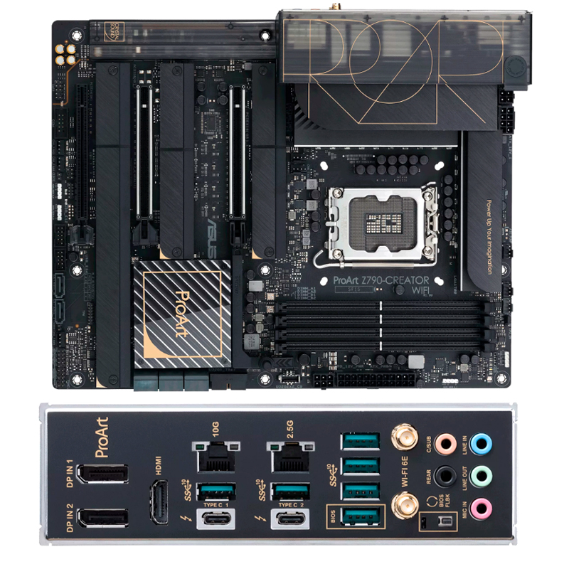 Imagen: Motherboard ASUS ProArt Z790-CREATOR WIFI, Chipset Intel Z790, LGA1700, ATX