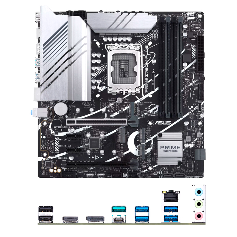 Imagen: Motherboard ASUS Prime Z790M-PLUS, Chipset Intel Z790, LGA1700, mATX