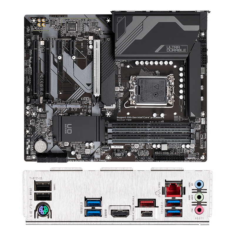 Imagen: Motherboard Gigabyte Z790 D DDR4 (rev. 1.0) Chipset Intel Z790, LGA1700, ATX