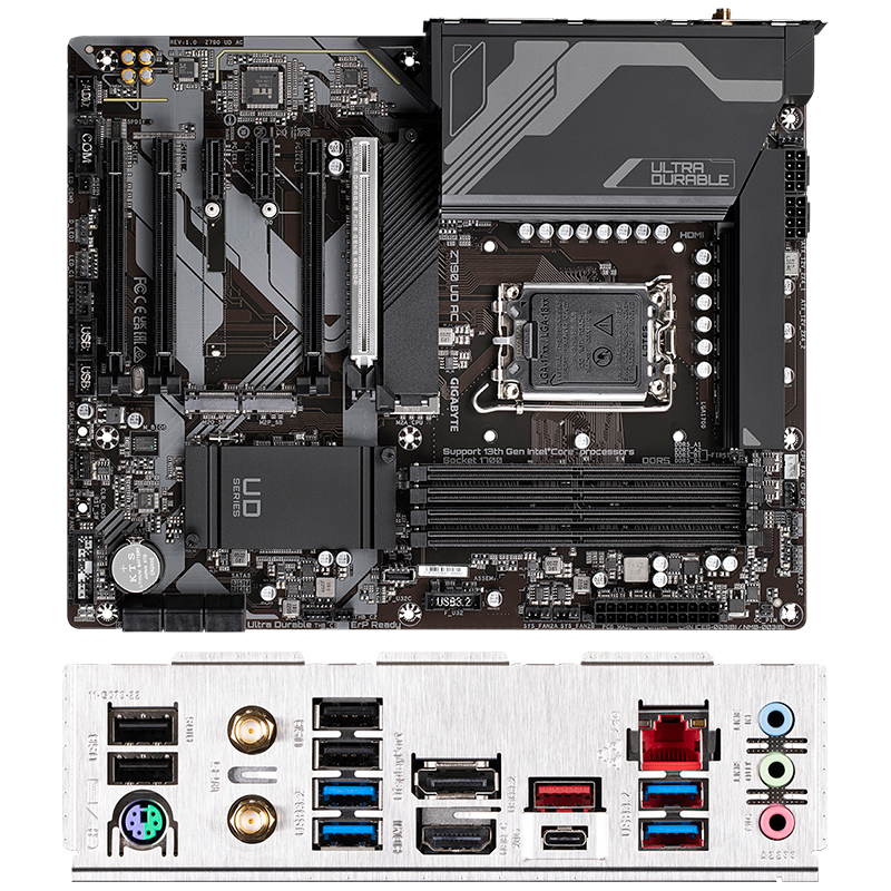 Imagen: Motherboard Gigabyte Z790 UD AC (rev. 1.0) Chipset Intel Z790, LGA1700, ATX