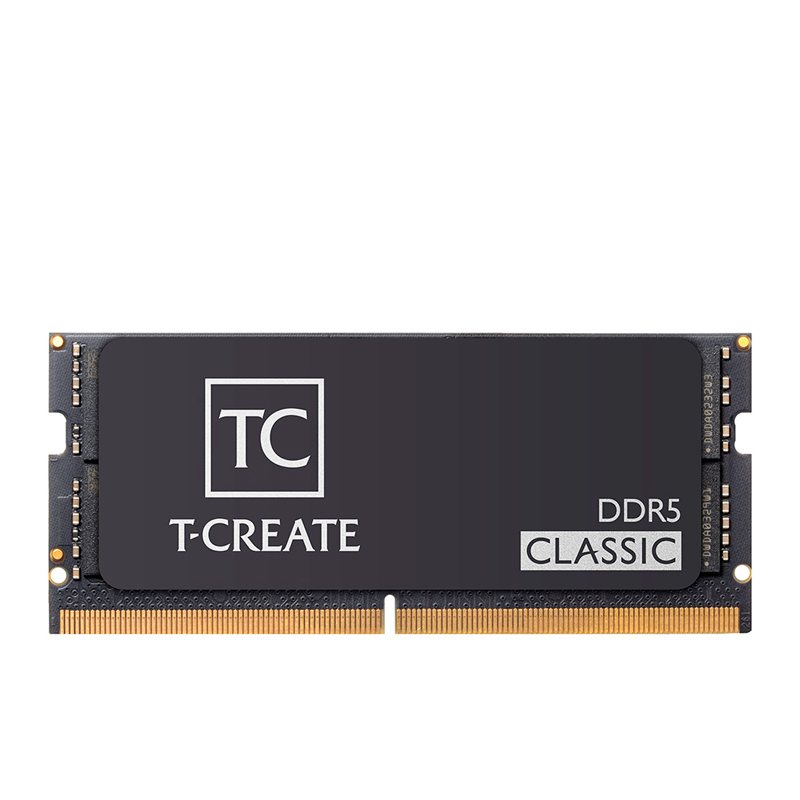 Imagen: Memoria SO-DIMM TEAMGROUP T-CREATE Classic 16GB (1x16GB) DDR5-5600MHz PC5-44800 CL46 1.1V
