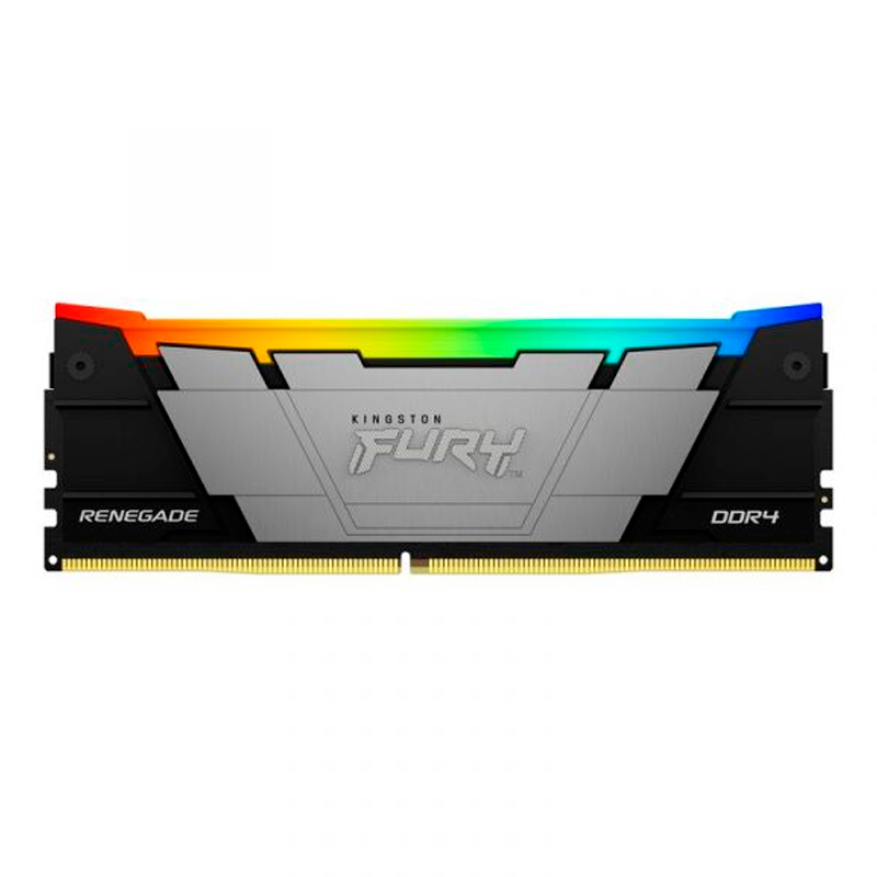 Imagen: Memoria Kingston Fury Renegade 16GB DDR4-3200MHz PC4-25600 RGB, CL16, 1.35V, 288-Pin.