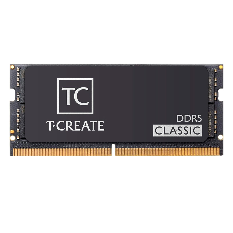 Imagen: Memoria SO-DIMM TEAMGROUP T-CREATE CLASSIC DDR5, 16GB (1x16GB), DDR5-5200MHz, CL42, 1.1V