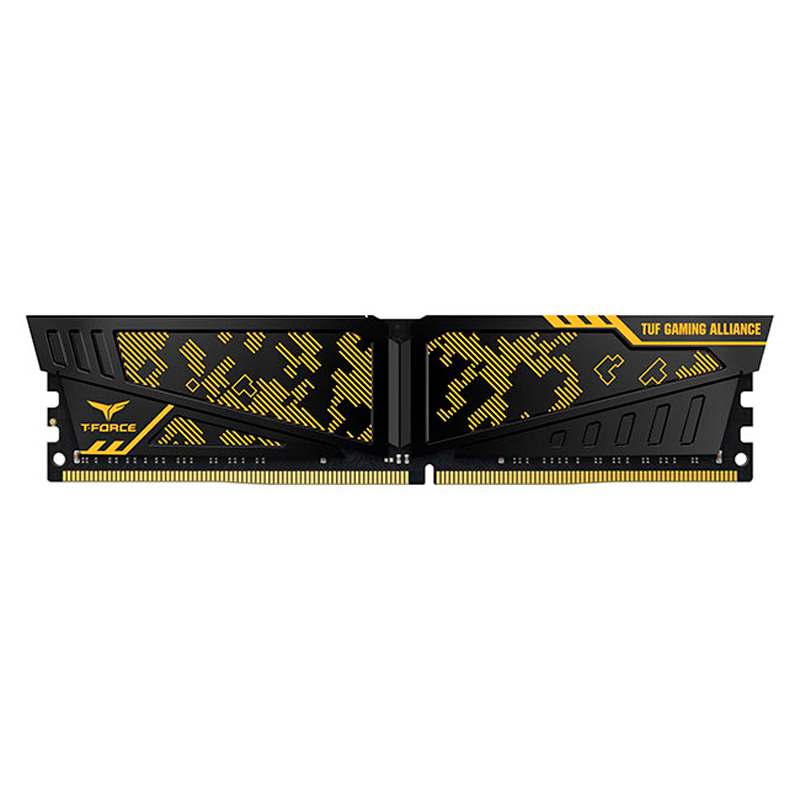 Imagen: Memoria TEAMGROUP T-FORCE VULCAN TUF Gaming Alliance DDR4, 16GB DDR4-3200MHz, CL16, 1.35V